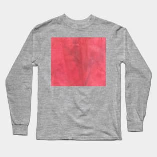 Blood Stain, Halloween, Muted Red Tie Dye Long Sleeve T-Shirt